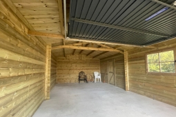 Garage en bois